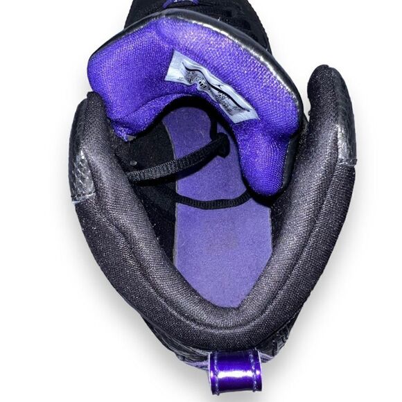 Air Jordan Flight TR 97 Black/Grape Purple/Aqua 428827-008 Youth 7 Women's 8.5 - Picture 9 of 11